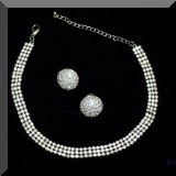 J04. Rhinestone jewelry. 